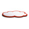 50 WorkshopClouds - large, white/red